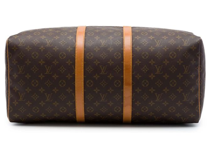 Louis Vuitton Brown Monogram Keepall 55 Braun - Ansicht 3