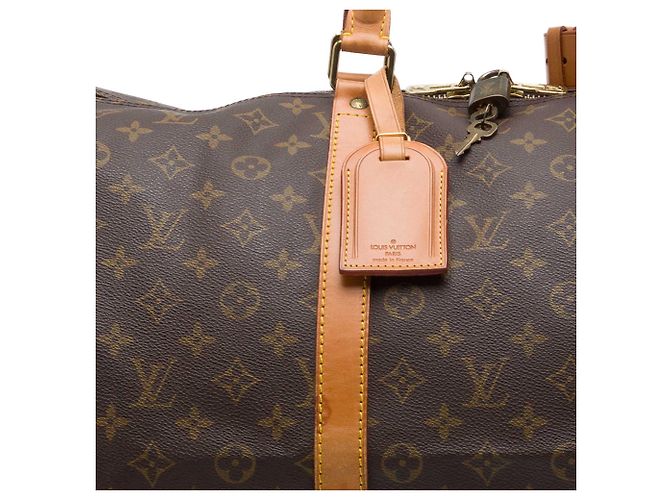 Louis Vuitton Brown Monogram Keepall 55 Braun - Ansicht 6