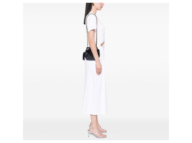 Chanel Black CC Quilted Lambskin Tassel Crossbody Nero - vista 6