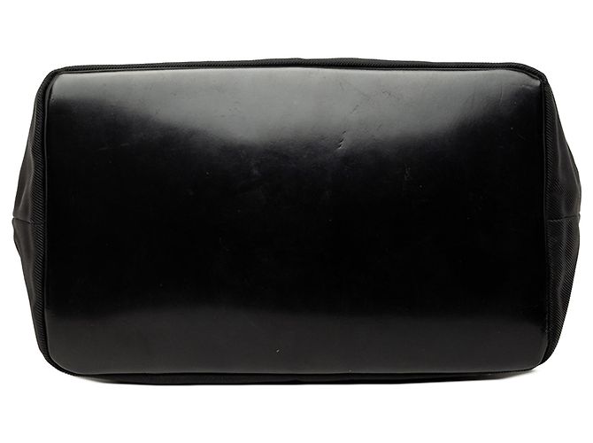 Bamboo Bolsa de Ombro Gucci em Nylon Preto com Bambu - vista 3