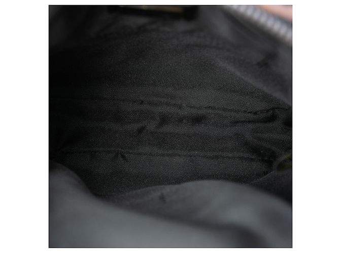 Borsa a tracolla Fendi Brown Zucchino Canvas Marrone Marrone scuro - vista 4