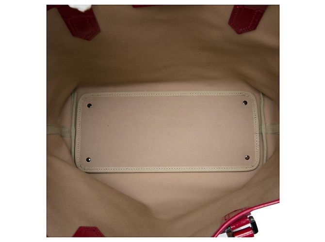 Sac cabas Burberry Beige Supernova Check en toile enduite - vue 4