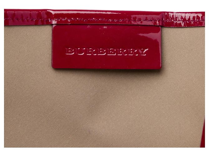 Sac cabas Burberry Beige Supernova Check en toile enduite - vue 5