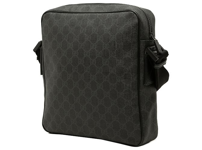 Borsa a tracolla Gucci Black GG Supreme Nero - vista 2
