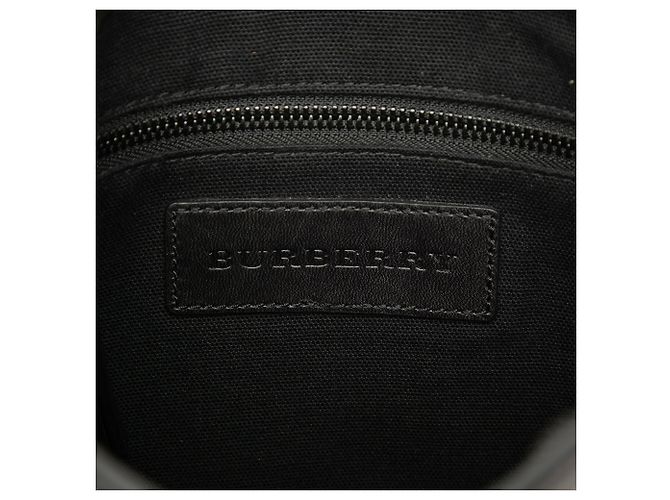 Burberry Brown Smoke Check Coated Canvas Beckley Crossbody Braun Dunkelbraun - Ansicht 5