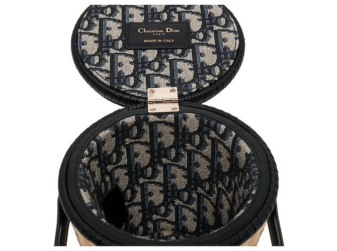 Bolso Bucket Dior de Mimbre Beige CD - vista 4
