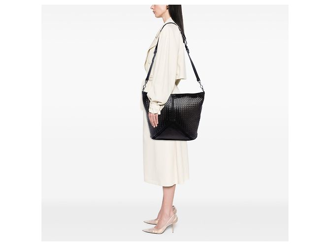 Borsa da viaggio Bottega Veneta in Nappa Intrecciato marrone - vista 6