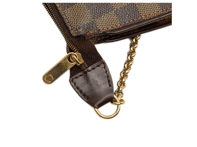 Louis Vuitton Brown Damier Ebene Eva Marrom - vista 5