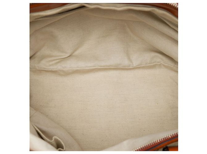 Sac Satchel Gucci Beige GG Canvas Sukey - vue 4