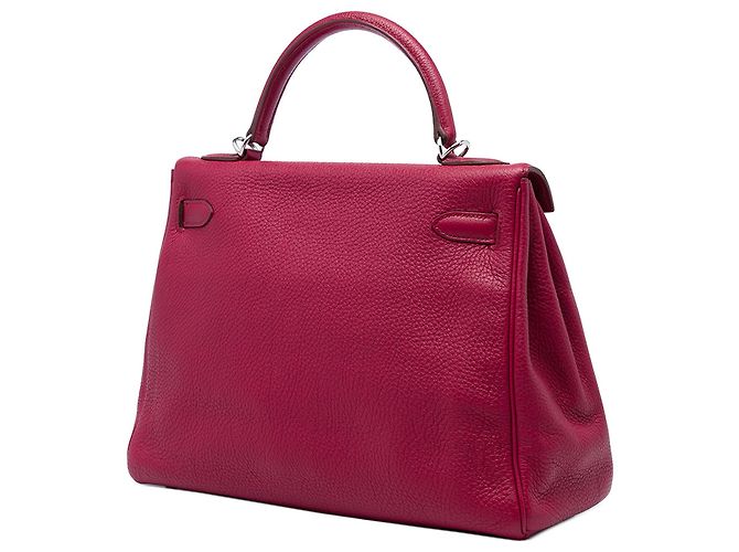 Hermès Red Togo Kelly II Retourne 32 Rosso - vista 2