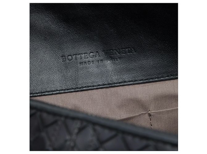 Bottega Veneta Porta documenti Metropolis in Nappa Intrecciato nero - vista 5