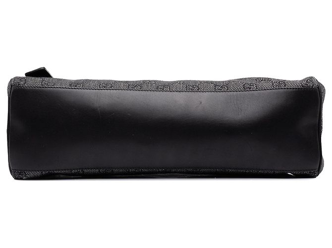 Gucci Gray GG Denim Shoulder Bag Brown - view 3