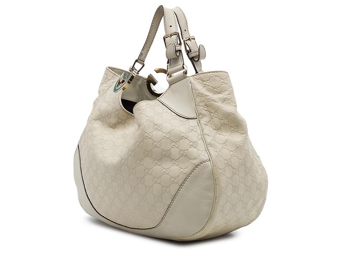 Borsa Tote Gucci Brown Guccissima Charlotte Marrone Beige - vista 2
