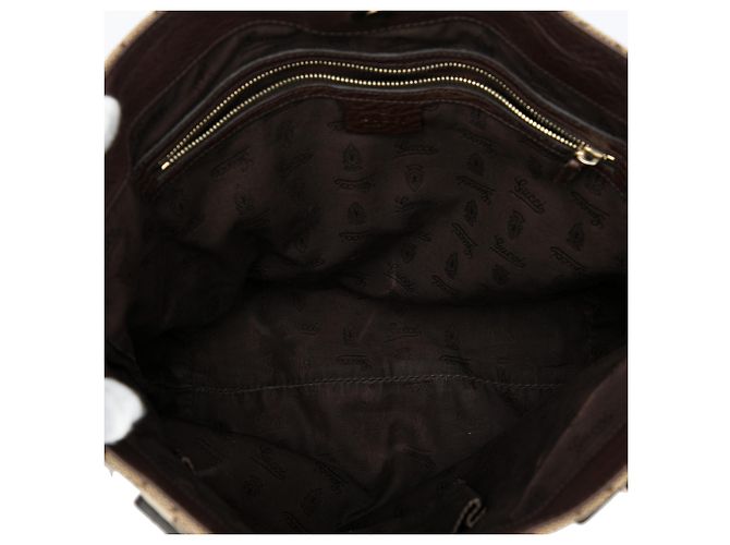 Gucci Beige GG Canvas GG Charm Tote - Ansicht 4