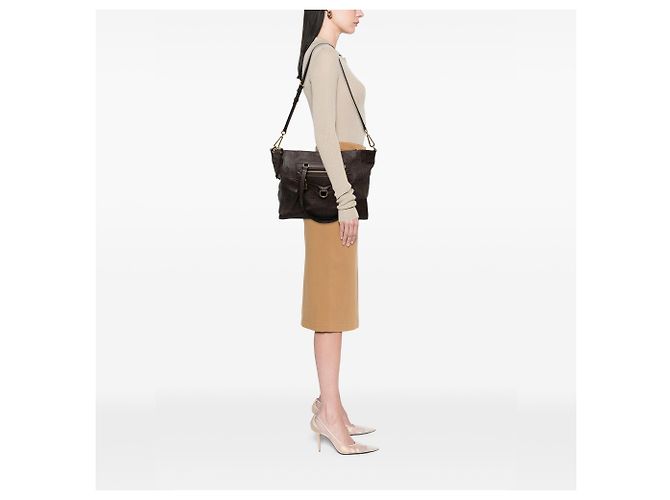 Louis Vuitton Brown Monogram Empreinte Lumineuse PM - view 5