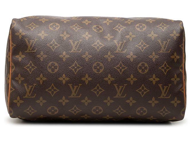 Louis Vuitton Brown Monogram Speedy 30 Marrone - vista 3