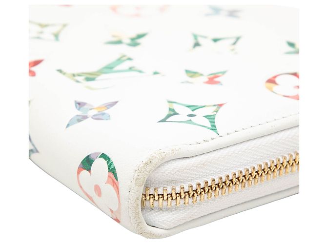 Louis Vuitton White Monogram Garden Zippy Long Wallet - view 5