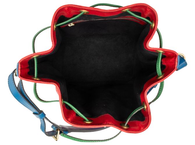 Louis Vuitton Red Epi Tricolor Noe GM Rouge - vue 3