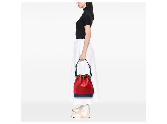 Louis Vuitton Red Epi Tricolor Noe GM Rouge - vue 5