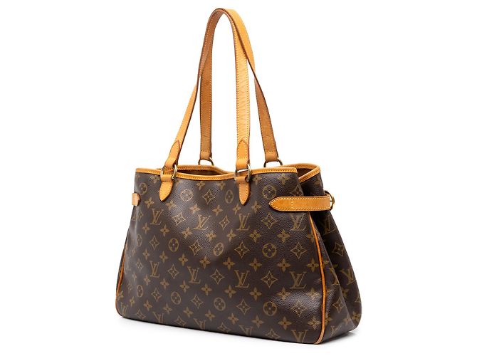 Louis Vuitton Brown Monogram Batignolles Horizontal Marrone - vista 2