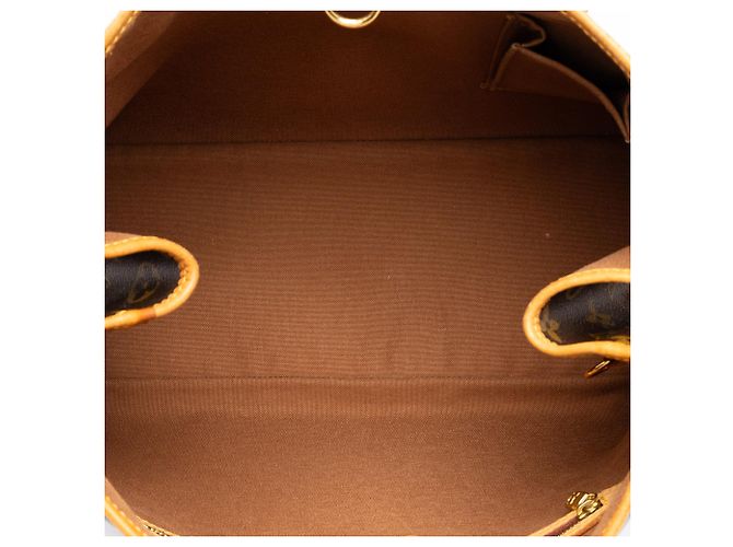 Louis Vuitton Brown Monogram Batignolles Horizontal Marrone - vista 4