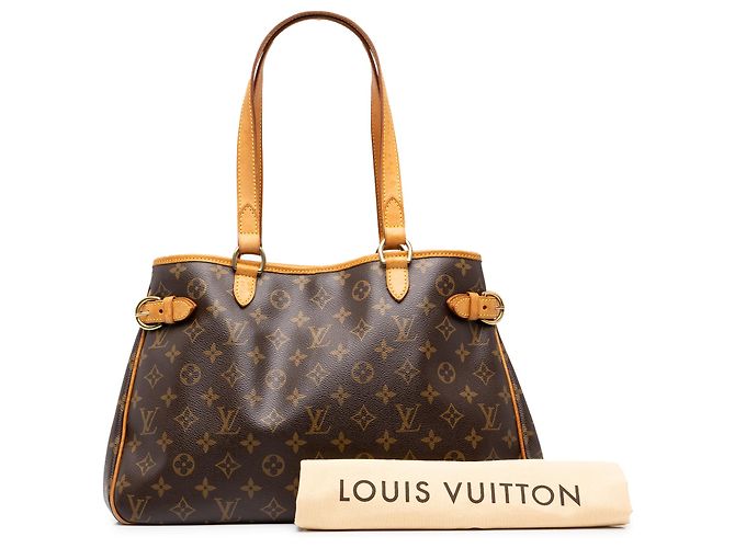 Louis Vuitton Brown Monogram Batignolles Horizontal Marrone - vista 9
