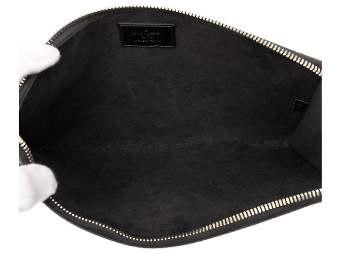 Louis Vuitton Silver Epi Essential V Pochette - Ansicht 4