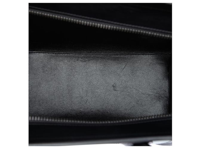 Céline Celine Blue Micro Tricolor Pony Hair Luggage Tote Blau Hellblau - Ansicht 4
