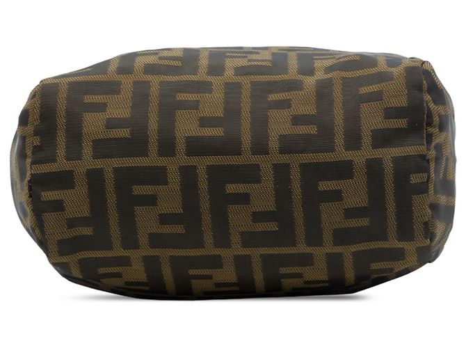 Bolso Fendi Mini Zucca Canvas Marrón Castaño - vista 3