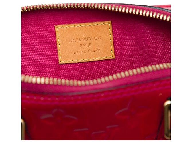 Louis Vuitton Pink Monogram Vernis Alma BB - Ansicht 5