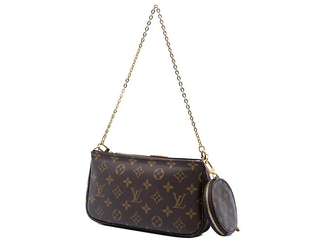 Louis Vuitton Brown Monogram Multi Pochette Accessoires Marron - vue 2