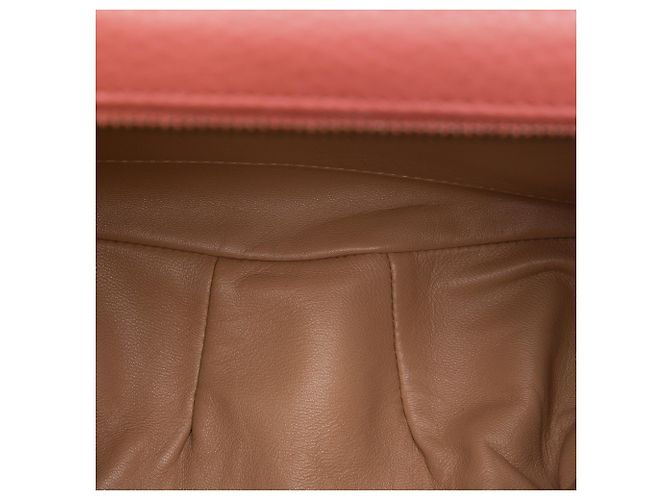 Gucci Borsa a Tracolla Bamboo Nouveau con Frange in Pelle Rosa Medium - vista 4