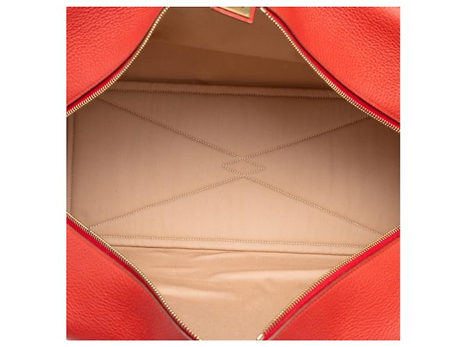 Hermès Beige Toile and Clemence Victoria 43 - vista 4