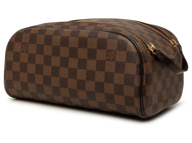 Louis Vuitton Brown Damier Ebene King Size Toiletry - view 2