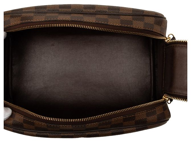 Louis Vuitton Brown Damier Ebene King Size Toiletry - view 4