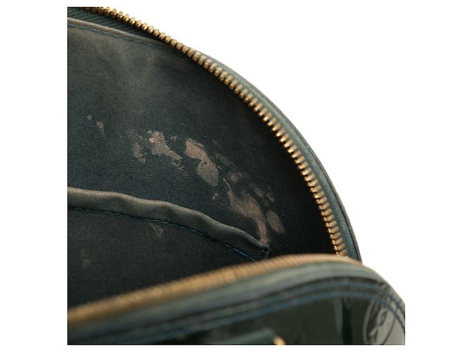 Louis Vuitton Blue Monogram Vernis Alma PM Bleu Bleu foncé - vue 7