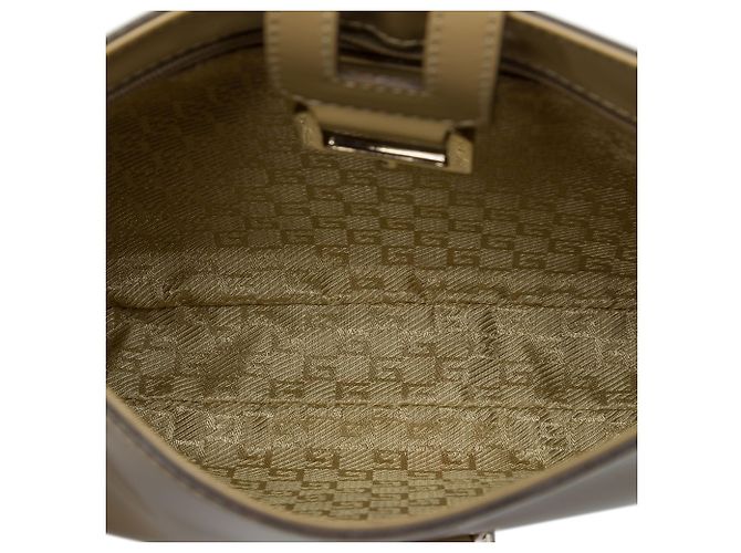 Borsa a tracolla Jackie Gucci in pelle di vitello liscia marrone Marrone chiaro - vista 4
