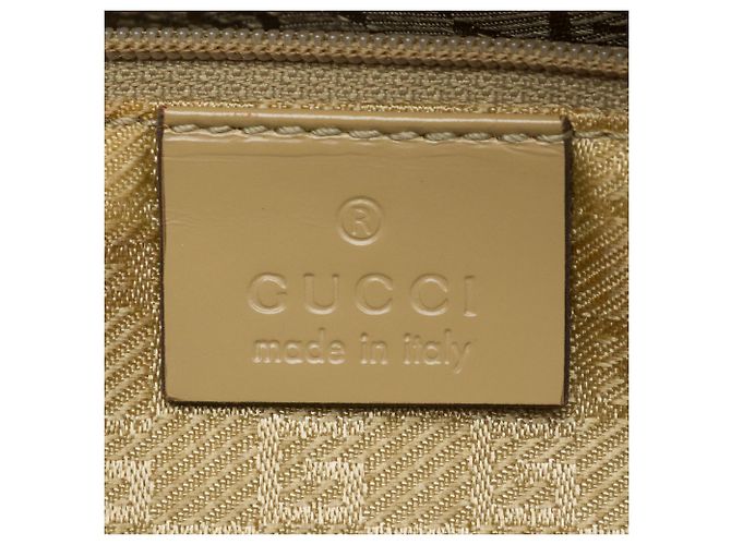 Borsa a tracolla Jackie Gucci in pelle di vitello liscia marrone Marrone chiaro - vista 5