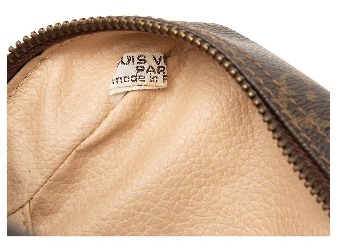 Louis Vuitton Brown Monogram Trousse Toilette 28 Castaño - vista 5