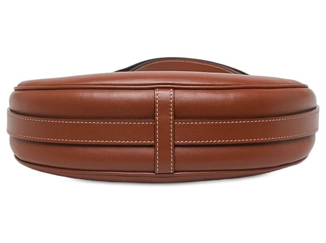 Céline Celine Ava Schultertasche aus braunem Leder Medium mit Logo - Ansicht 3