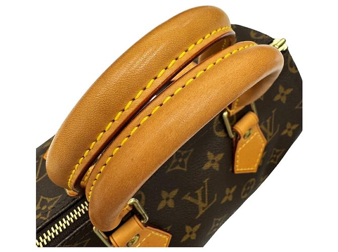 Bolsa de mão Louis Vuitton Speedy 25 Monogram Marrom Monograma - vista 10