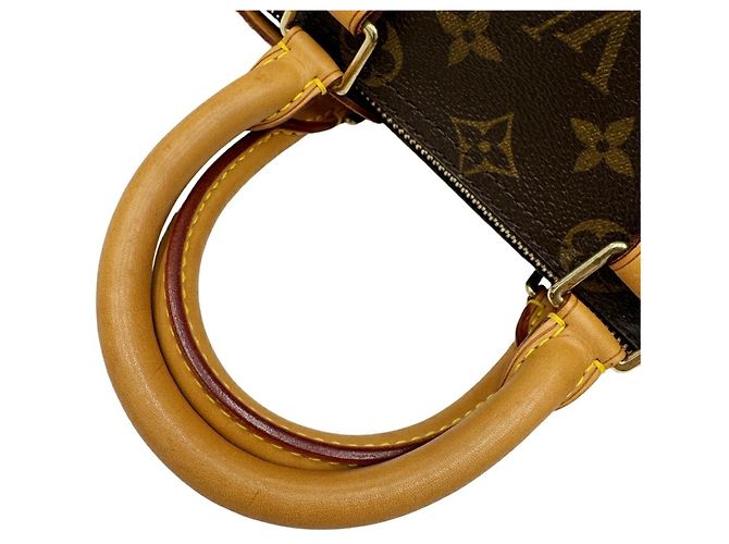 Bolsa de mão Louis Vuitton Speedy 25 Monogram Marrom Monograma - vista 12
