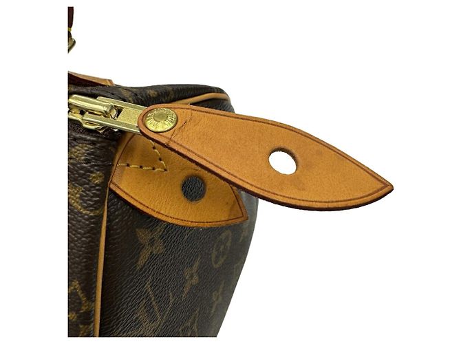 Bolsa de mão Louis Vuitton Speedy 25 Monogram Marrom Monograma - vista 13