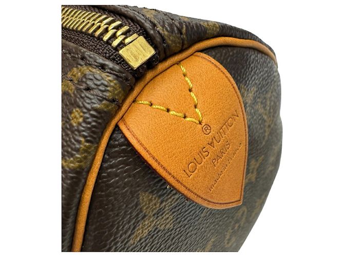 Bolsa de mão Louis Vuitton Speedy 25 Monogram Marrom Monograma - vista 14