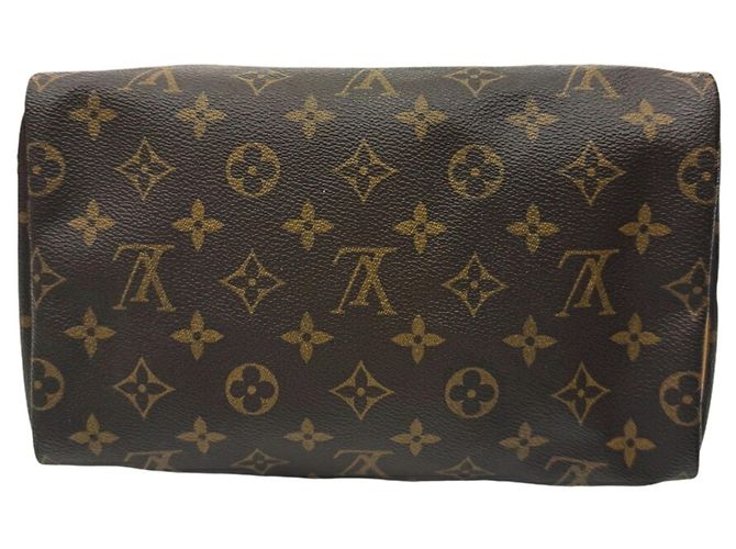 Bolsa de mão Louis Vuitton Speedy 25 Monogram Marrom Monograma - vista 5