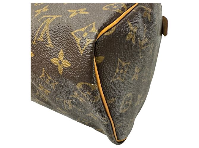 Bolsa de mão Louis Vuitton Speedy 25 Monogram Marrom Monograma - vista 7