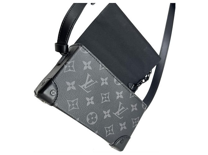 Louis Vuitton Monogram Eclipse Steamer Wearable Wallet Schwarz Monogramm - Ansicht 12