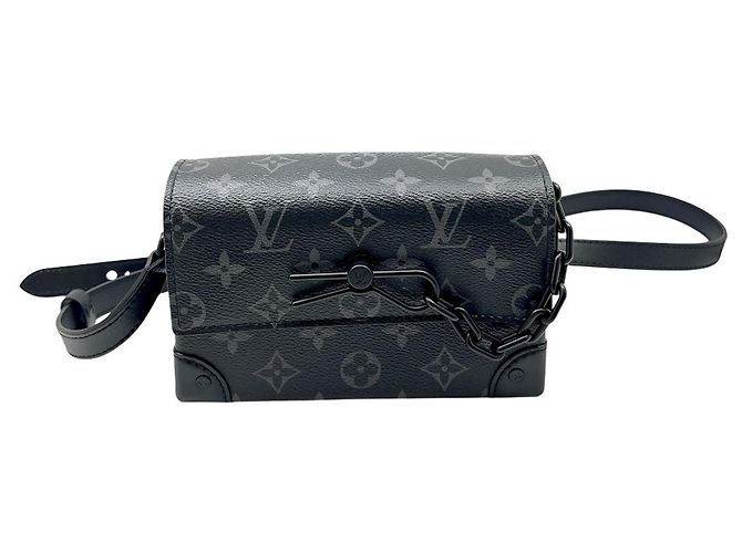 Louis Vuitton Monogram Eclipse Steamer Wearable Wallet Schwarz Monogramm - Ansicht 2
