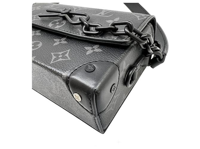 Louis Vuitton Monogram Eclipse Steamer Wearable Wallet Schwarz Monogramm - Ansicht 8