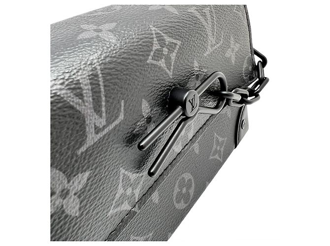 Louis Vuitton Monogram Eclipse Steamer Wearable Wallet Schwarz Monogramm - Ansicht 9